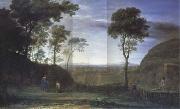 Claude Lorrain Landscape with Christ and the Magdalen (mk17) china oil painting reproduction